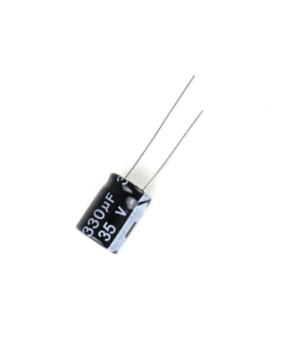 330uF 35V Through Hole Electrolytic Capacitor