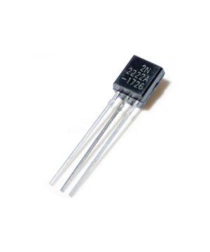 2N2222A NPN Bipolar Transistor TO-92 Plastic Package