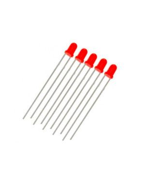 Red LED - 3mm Diffused