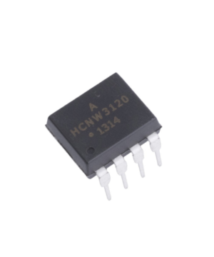 HCNW3120-000E DC Input Transistor Output Optocoupler Through Hole 8-Pin DIP